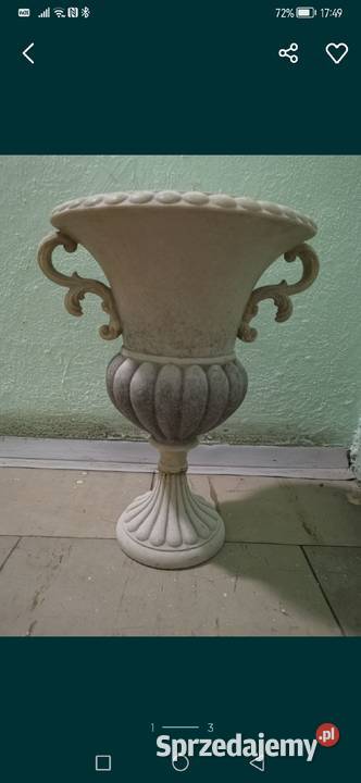 Amfora dekoracyjna z XX wieku Łódź