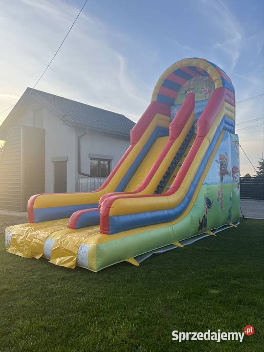 Wynajem dmuchańca zjeżdżalnia Psi Patrol podkarpackie Pilzno