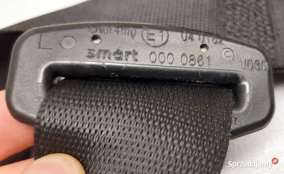 PAS BEZPIECZEŃSTWA LEWY PRZÓD SMART FORTWO 450 Mielęcin