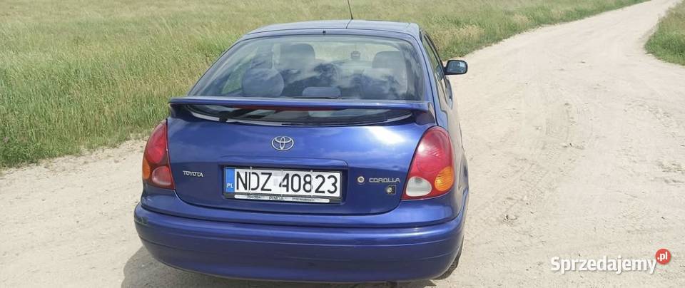 Toyota Corolla 19 diesel 69 Klimatyzacja 2000r Rok produkcji 2000 Rutki-Kossaki