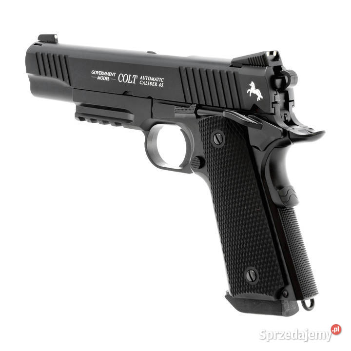 Pistolet wiatrówka Colt M45 CQBP czarny 45 mm BB mazowieckie