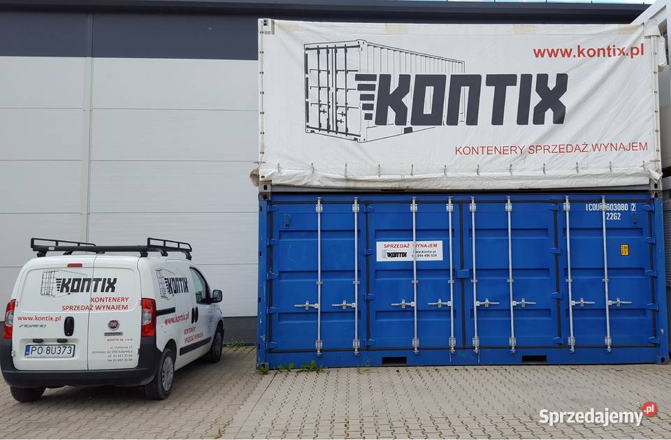 Kontenery morskie 20 HC OPEN SIDE otwierany pomorskie