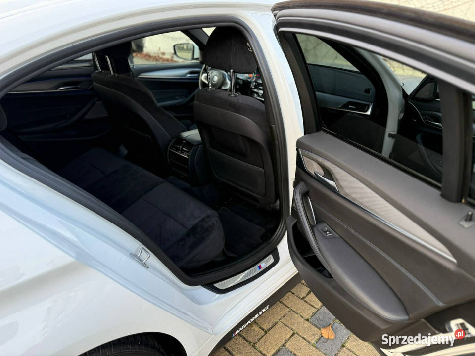 BMW 540 Salon Polska Xdrive Mpakiet G30 2017 elektryczne lusterka Samochody osobowe Tarnowskie Góry