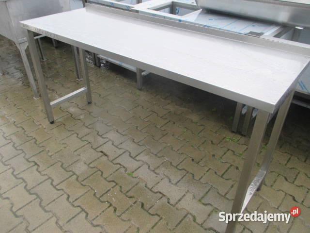 Nowy Stół Gastronomiczny Przyścienny Z Rantem Ostrów Wielkopolski