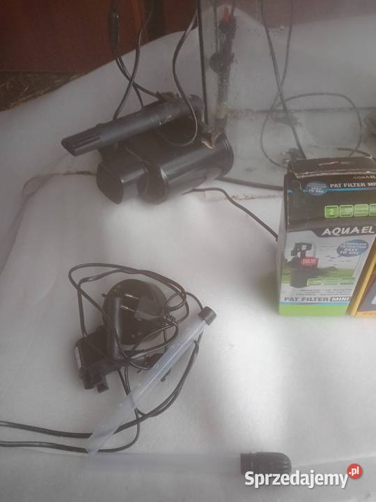 Akwarium 60 l z osprzętem dowóz kujawsko-pomorskie Czernikowo