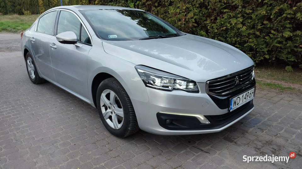 Peugeot 508 zadbany krajowy serwis ASO faktura kujawsko-pomorskie