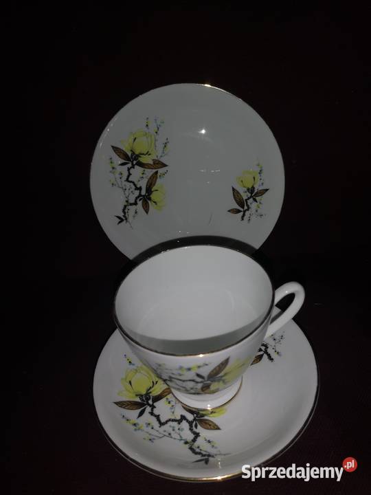 Filiżanka z talerzykiem deserowym Windsor Made Gdańsk