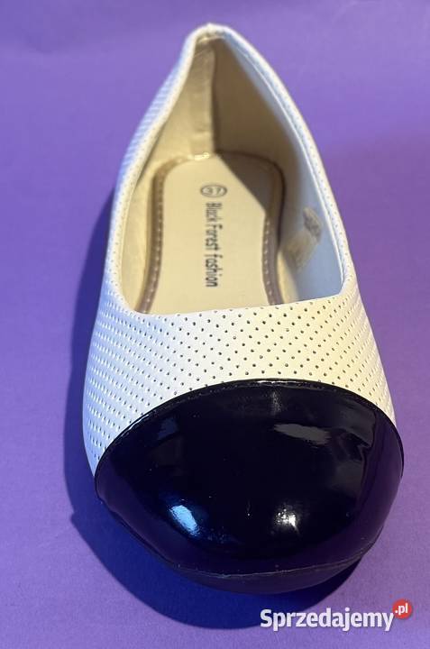 Beżowe baleriny połysk rozmiar 37 BAL9 24cm Żyrardów