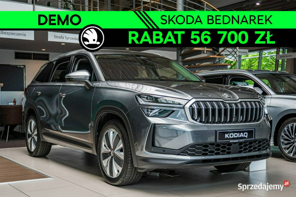 koda Kodiaq Selection 20 TDI 193 DSG 4x4 DEMO II czujnik zmierzchu Łódź