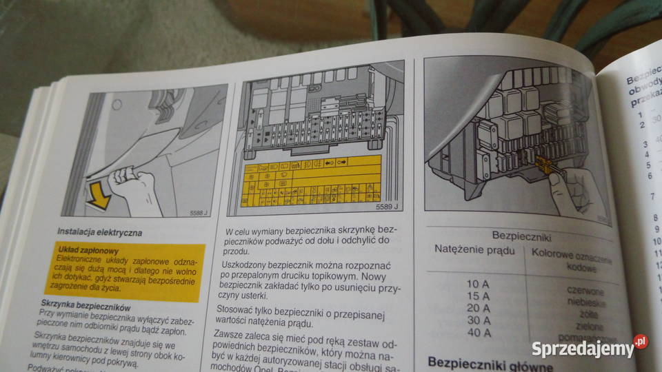 Opel Vectra Instrukcja obsługi Radzewice