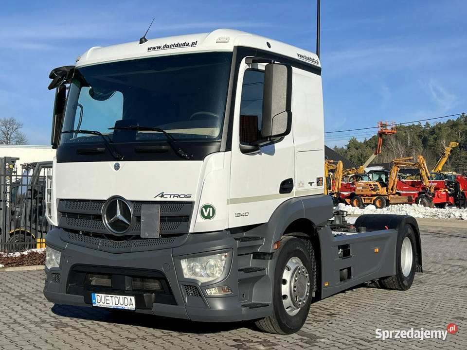 Mercedes ACTROS 1840 Euro 6 ADR HYDRAULIKA Niska centralny zamek świętokrzyskie Widełki sprzedam