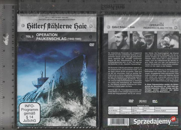Operation Paukenschlag teil 3 DVD Pruszków