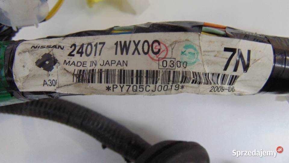 WIĄZKA PRZEWODY INSTALACJA UK INFINITI FX50 QX70 Układ elektryczny Nowy Tomyśl