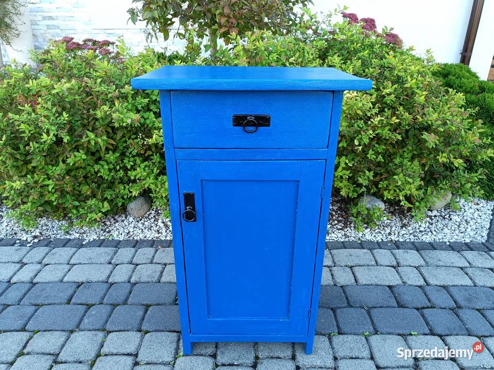 SZAFKA drewniana stara Nakaslik 50x30 wys 80 Brzostek