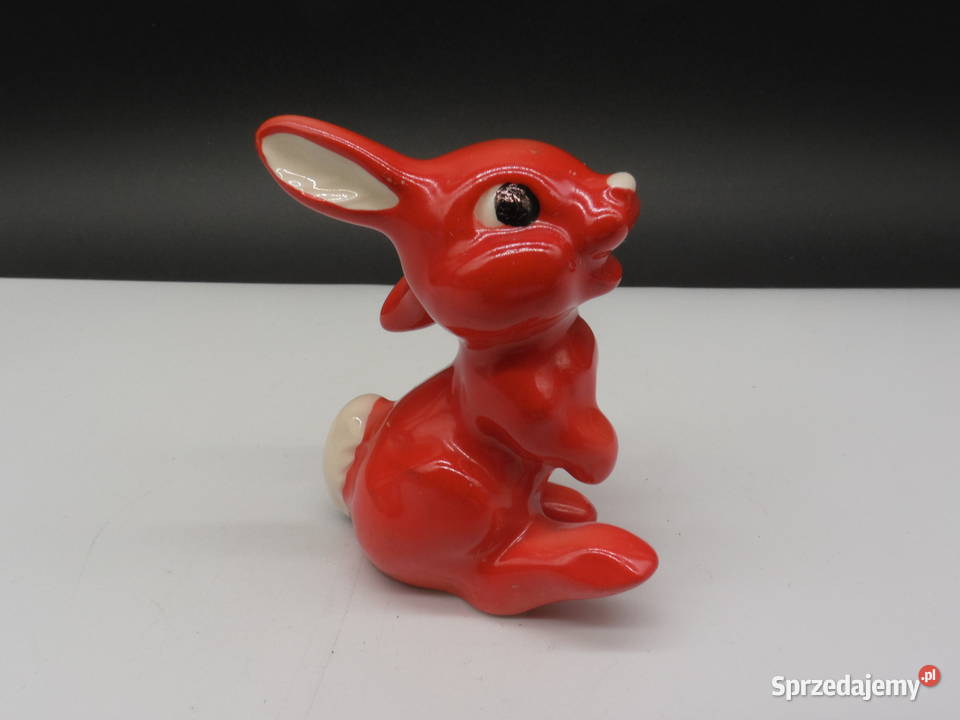 Figurka Goebel Czerwony Zajączek Disney Tuptuś Raszków