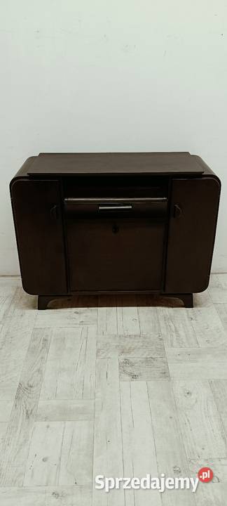 szafka komoda gramofon Halabala lata 60te design łódzkie sprzedam
