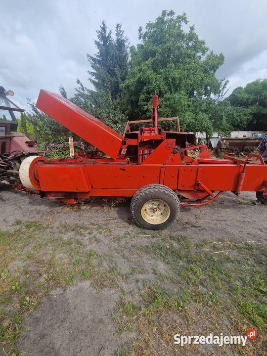 Prasa kostkująca Sipma Z224 1987 pierwszego Prasy i owijarki Maszewo