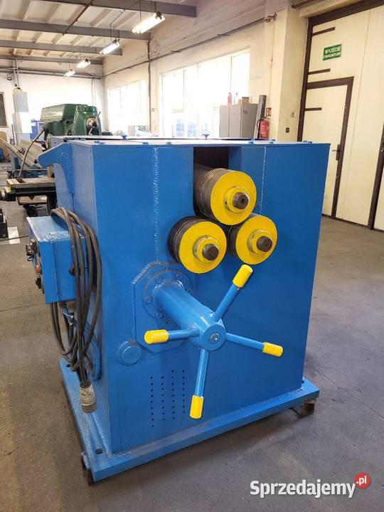 Giętarka rolkowa do rur i profili elektryczna