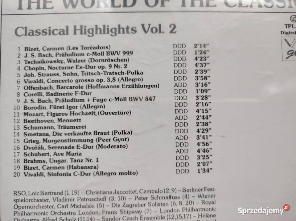 The World Of Classics Classic Highlights 1988 Kielce
