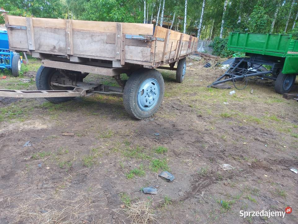 Przyczepa do balotów sianasłomy nieuszkodzony Sieradz