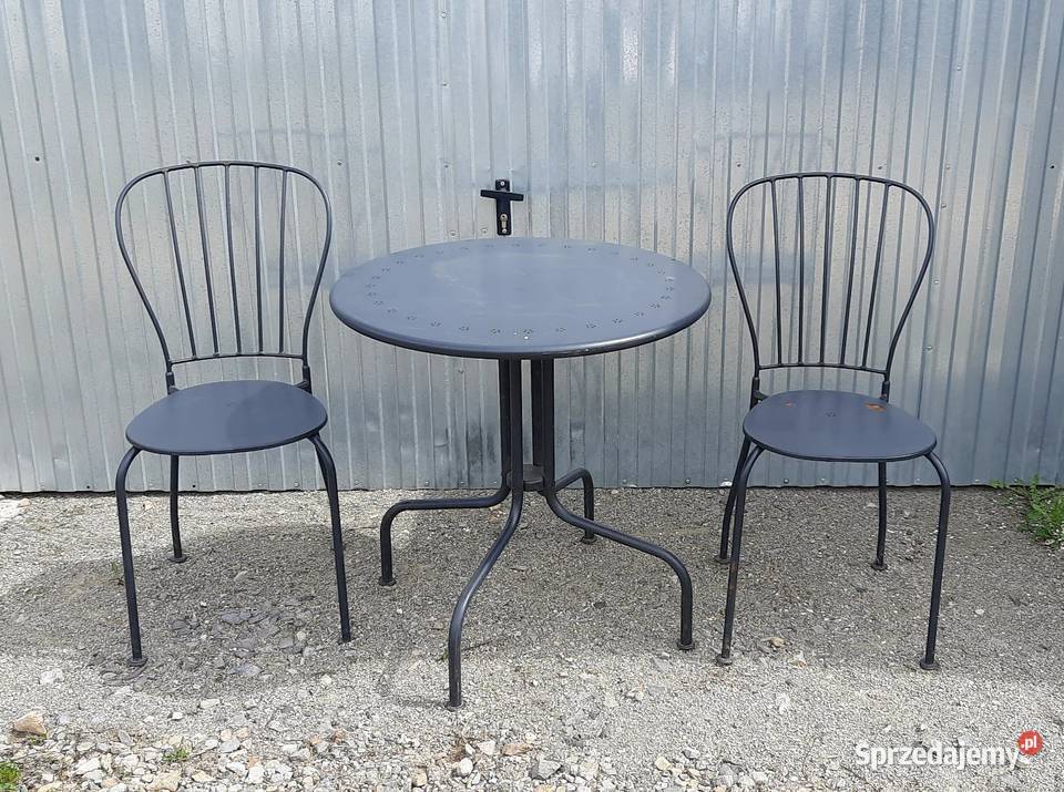 Stolik ogrodowy z 2 krzesłami Lacko Bukowno