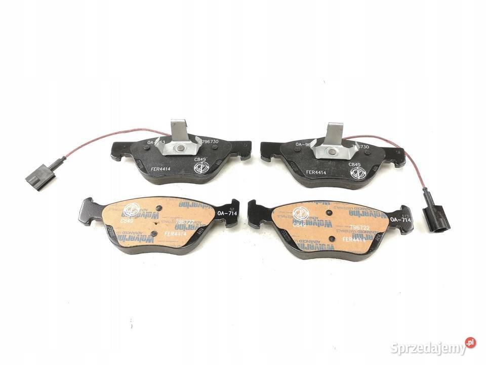 KLOCKI HAMULCOWE PRZÓD ALFA ROMEO 166 9807 24JTD