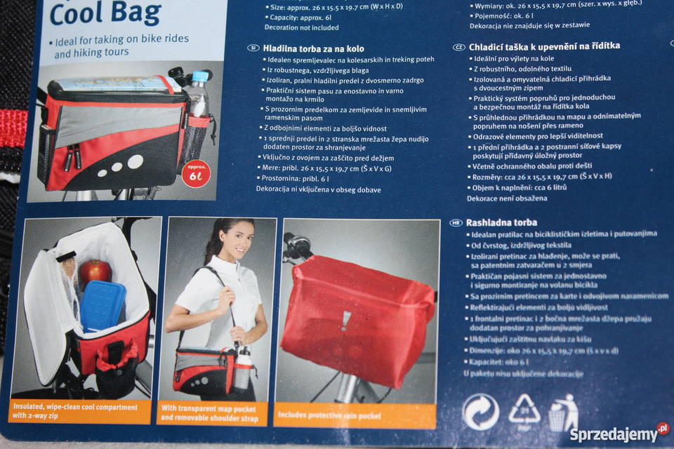 Nowa Torba termiczna na rowerCrivit Spotrts