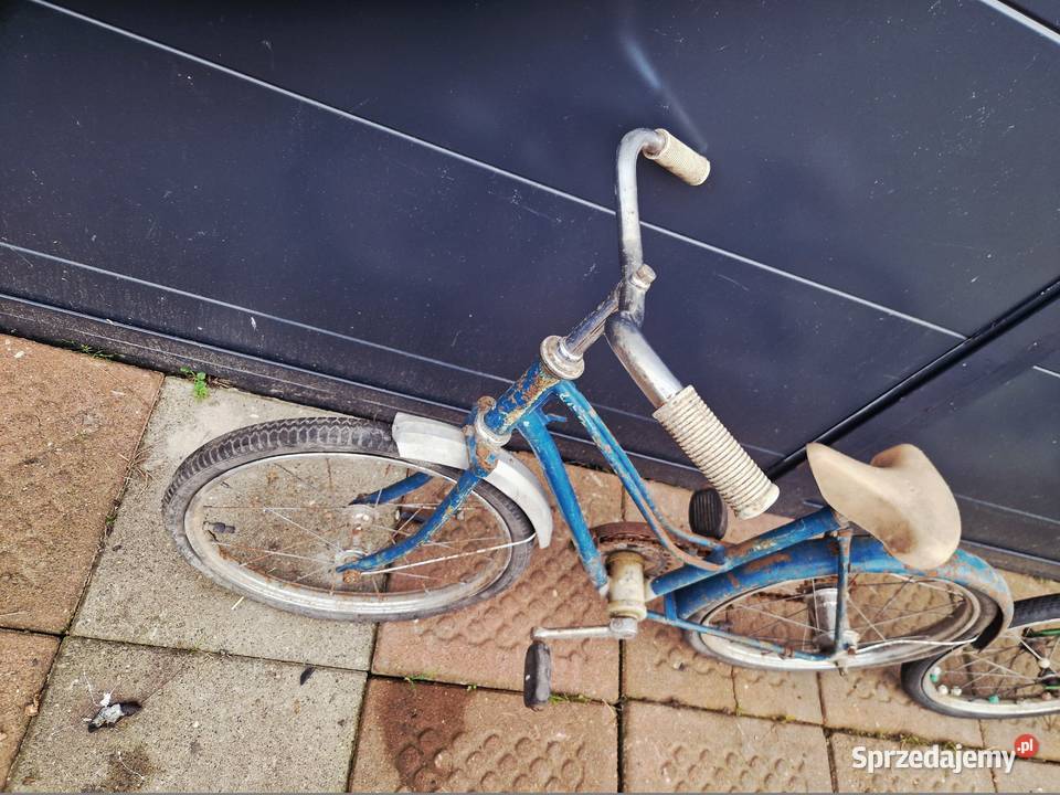 Stary rower dziecięcy dwie sztuki Turek
