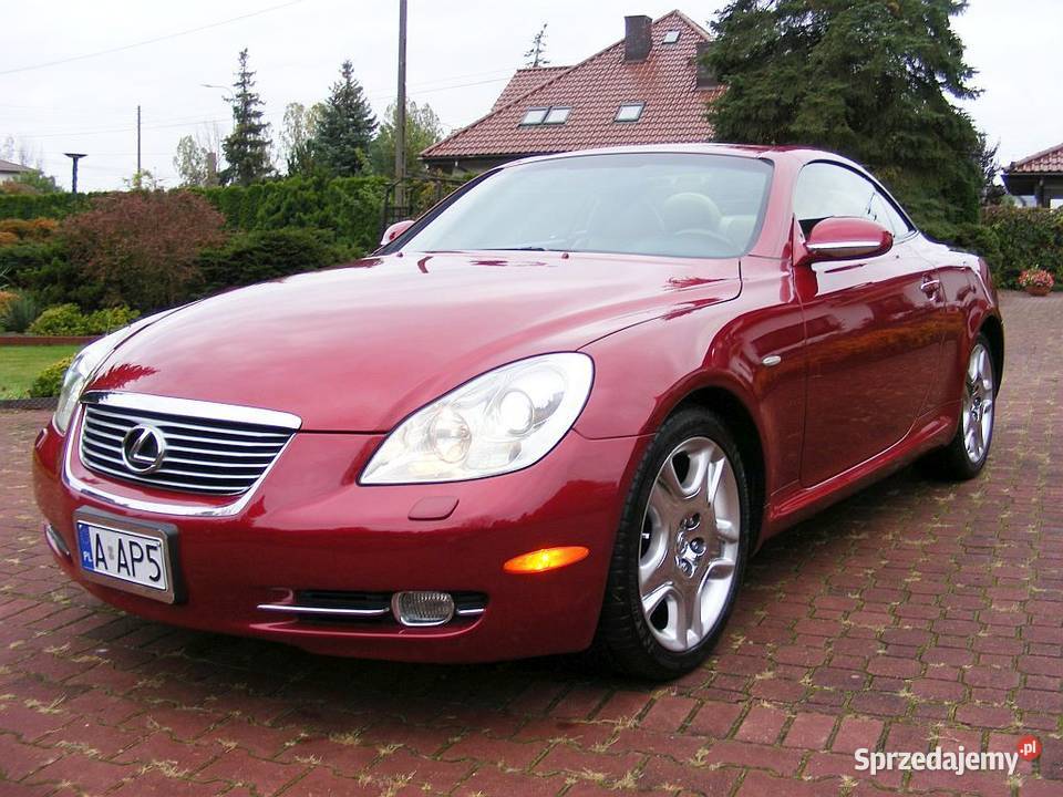 Lexus SC SC430 mały przebieg V8286 unikalna mazowieckie Warszawa