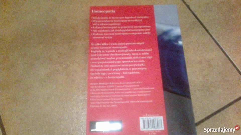 Homeopatia Fakty i mity BOULET Książki i Podręczniki Oborniki Śląskie