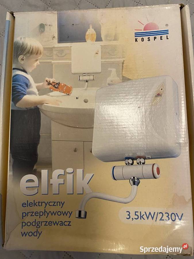 Elektryczny przepływowy podgrzewacz wody ELFIK Poznań sprzedam