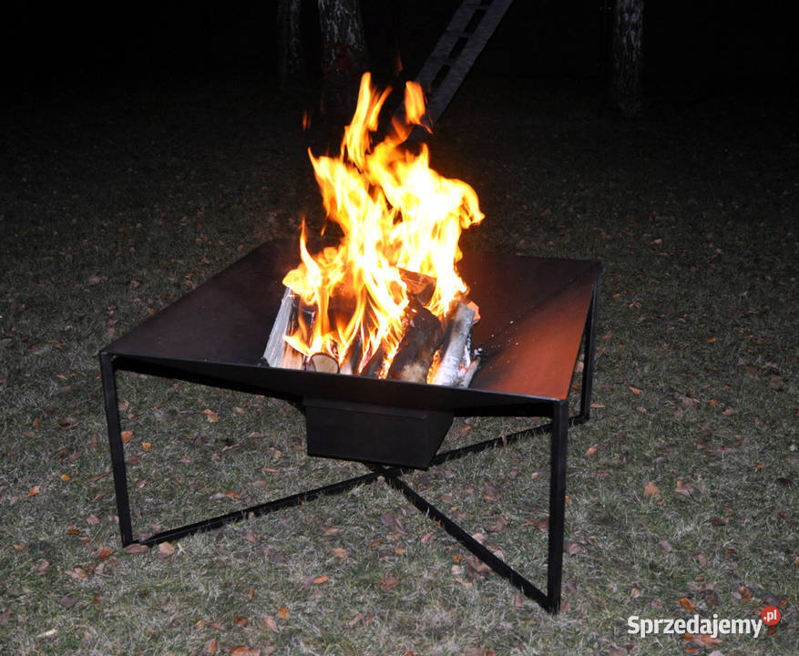 Palenisko z rusztem do grilowania i pokrywą łódzkie Pabianice