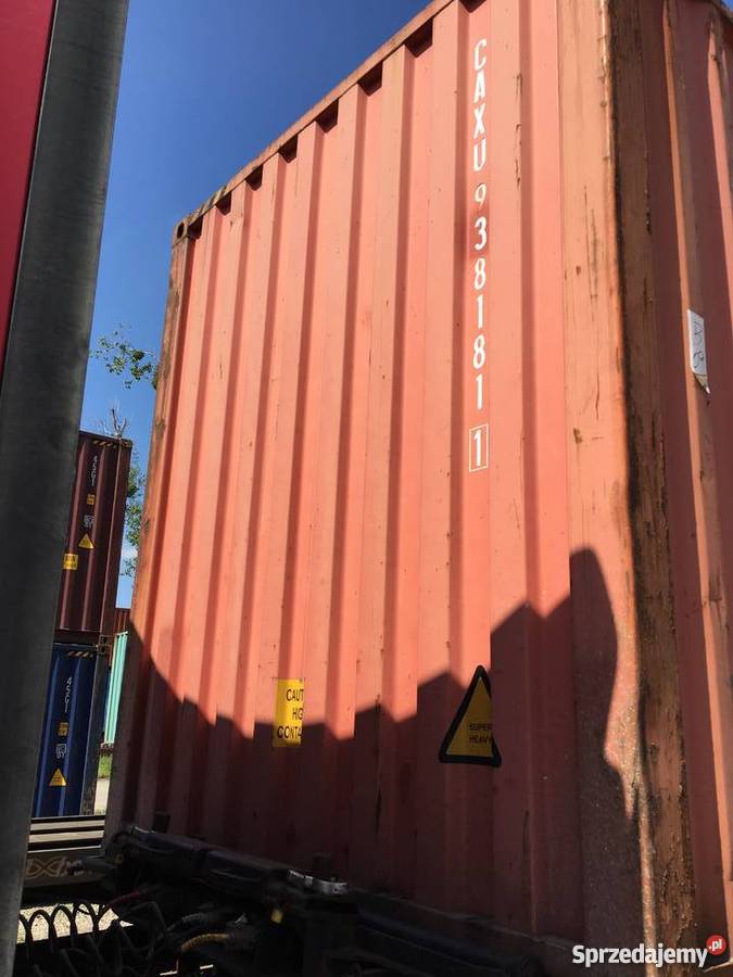 Kontener morski 12 m 40HC stalowy budowlany Poznań