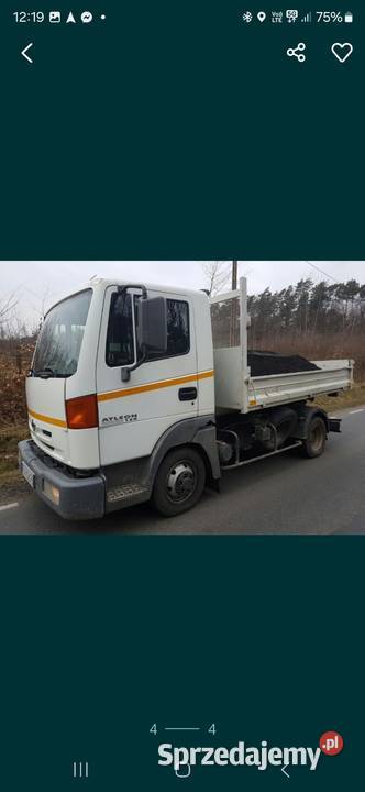Nissan Atleon Hakowiec Wywrotka Beczka 2 Wieluń sprzedam