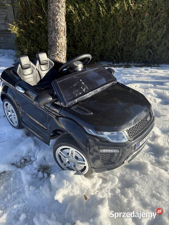 Auto na akumulator Rapid Racer 12V czarne EVA Namysłów