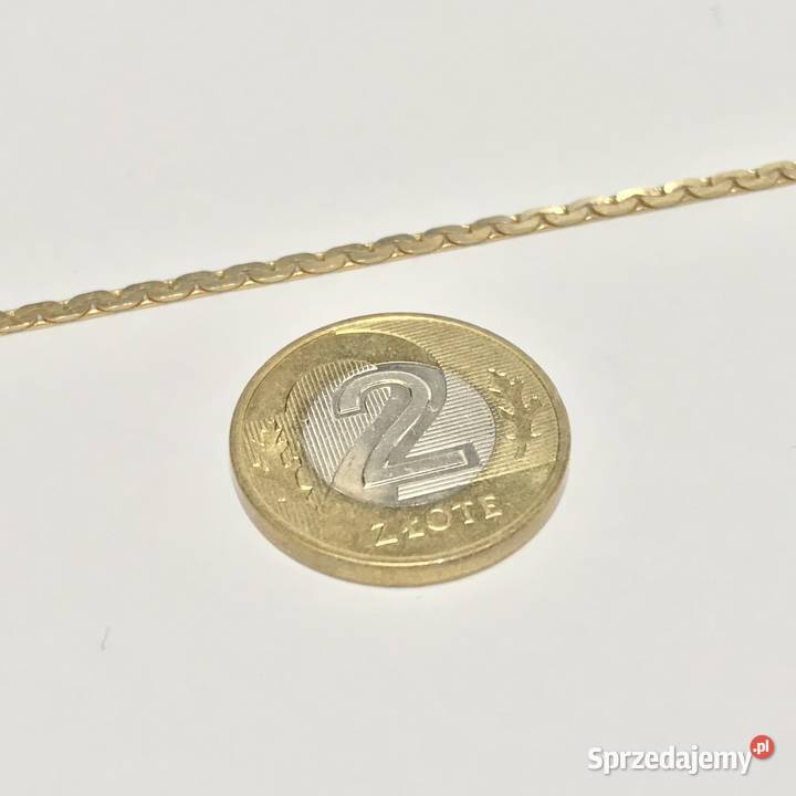 Złoty ŁAŃCUSZEK damski 585 14K cudowny Warszawa