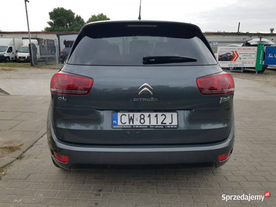 Citroen C4 Picasso 16 Benzyna Kamera Keyless bluetooth Włocławek