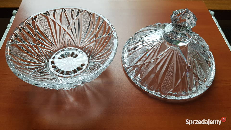 Kryształowa bomboniera kryształ PRL śląskie