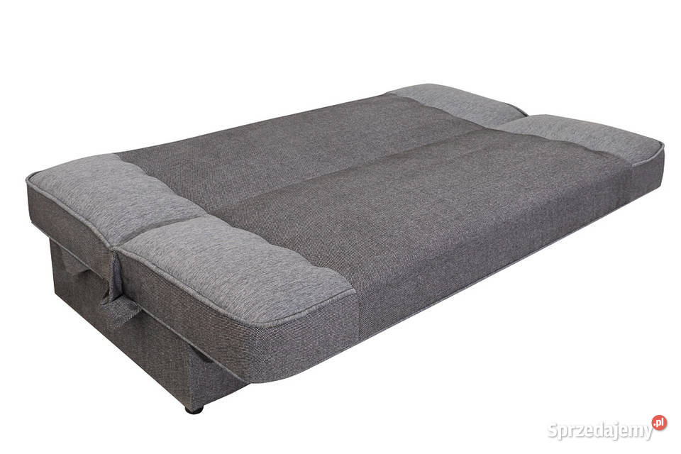 Wersalka Tapicerowana Popielata bez Boków FINKA