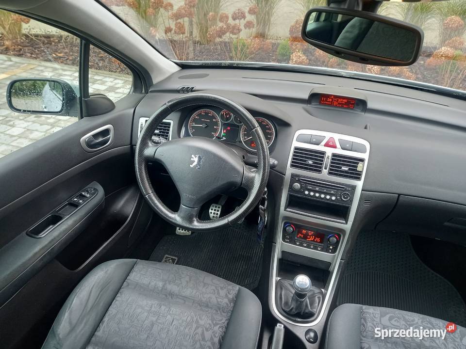 PEUGEOT 307 Quiksilver 16 109 Niski Przebieg srebrny śląskie Gliwice