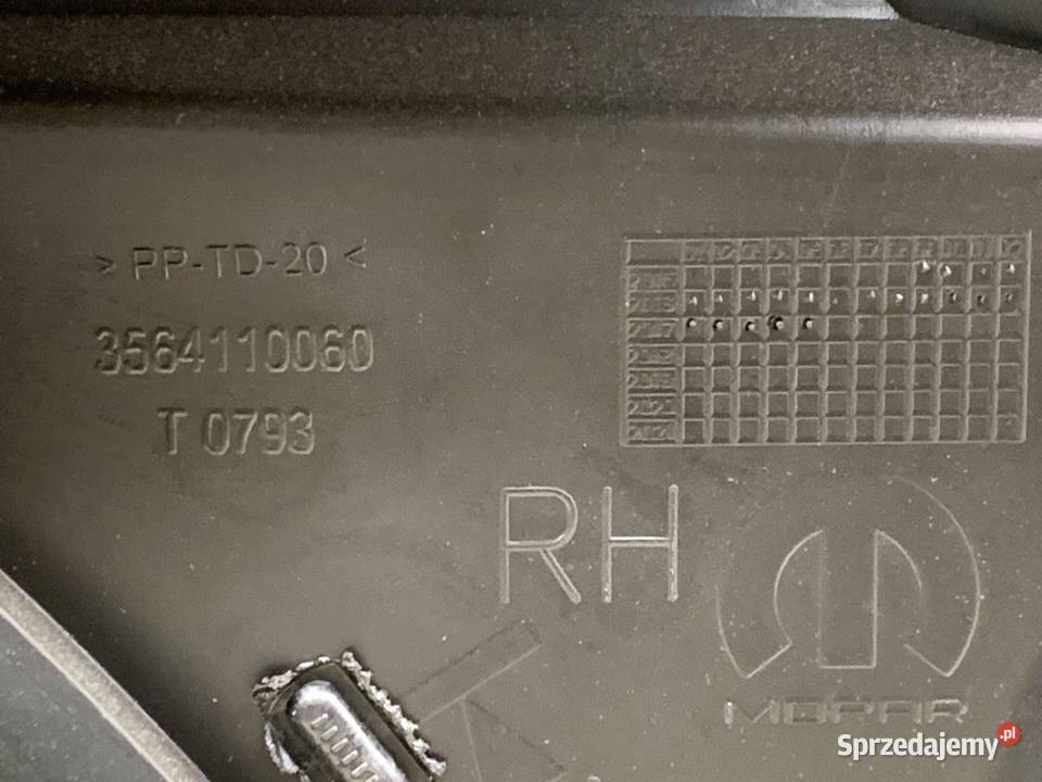 BOCZEK DRZWI PRAWY PRZÓD FIAT TIPO Kombi podkarpackie