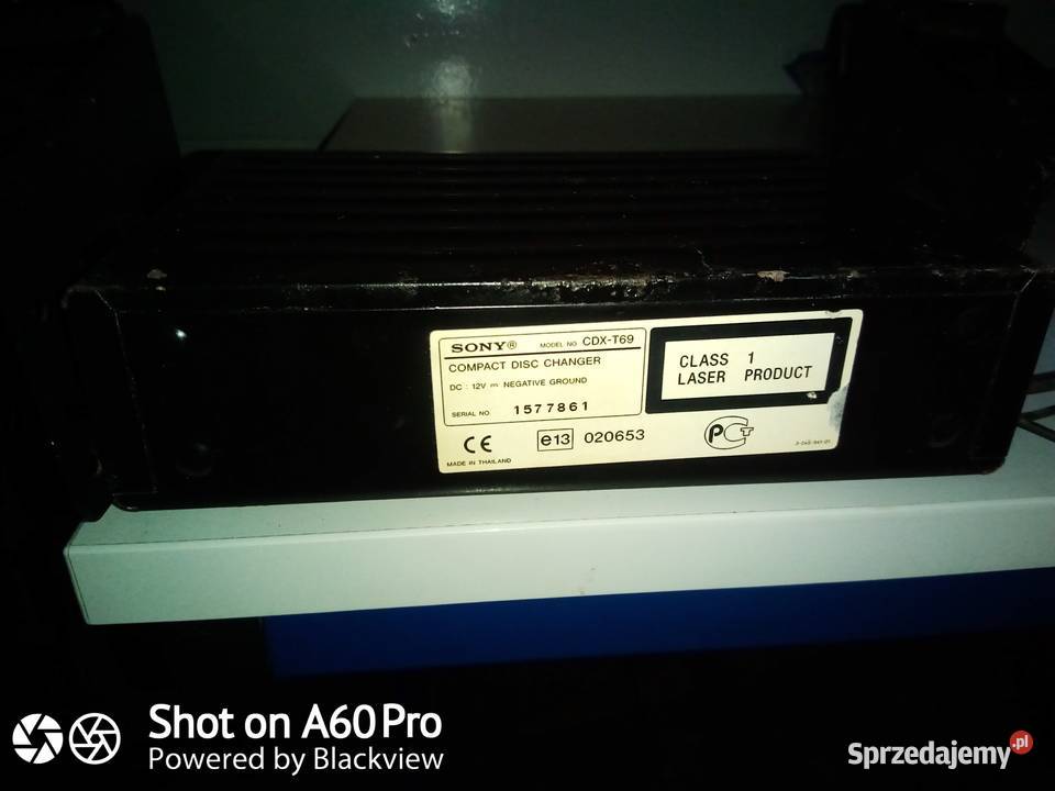 SONY cdxt69 zmieniarka CD na 6 płyt Legnica sprzedam