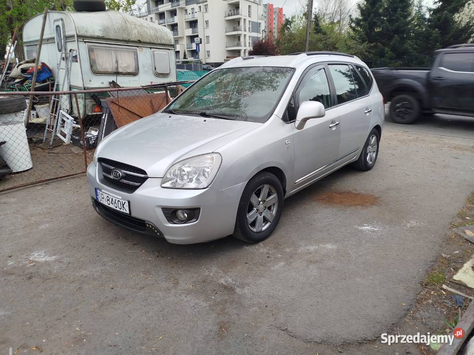 Kia Carens 20 LPG klima półskóry czarne 2007 2000cm3 Carens Opole