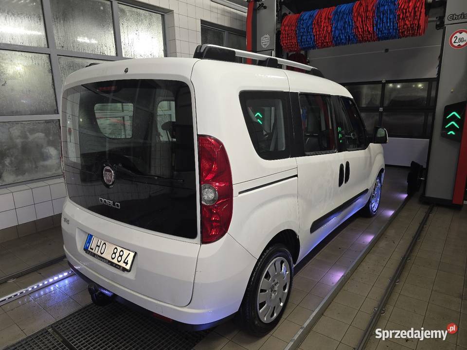 Fiat Doblo 14T 120 Salon Volvo Full Serwis ASO homologacja na ciężarowe Sandomierz sprzedam