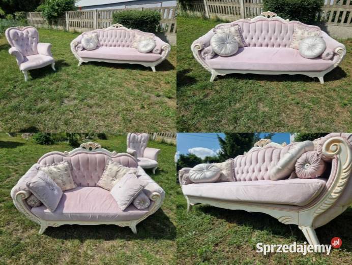 Zestaw Sofa 321 Chesterfield Antyk Pałacowy Meble sprzedam