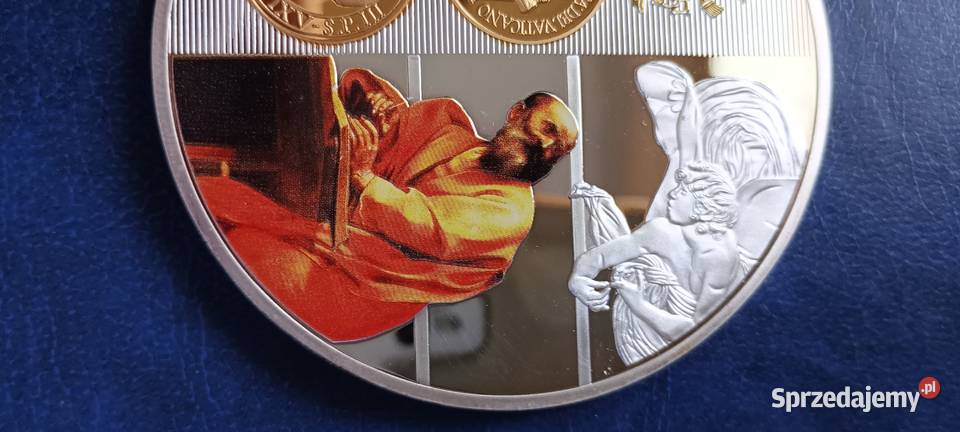 Stare monety Medal Św Mateusz Watykan 240 Numizmatyka Lesko