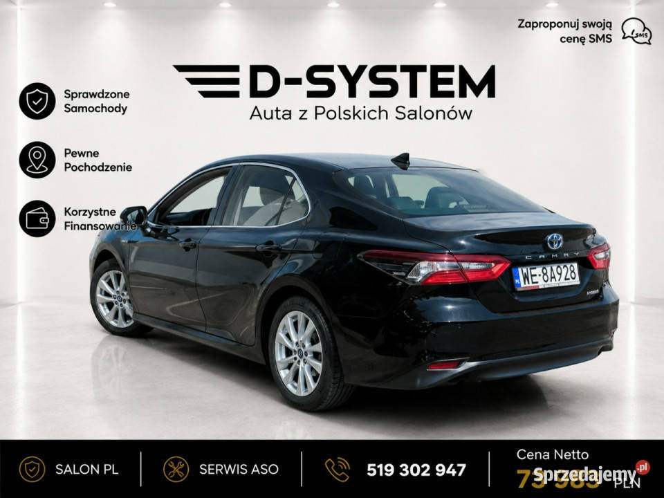 Toyota Camry 2023r Salon Polska 25 HYBRID Motoryzacja Białystok