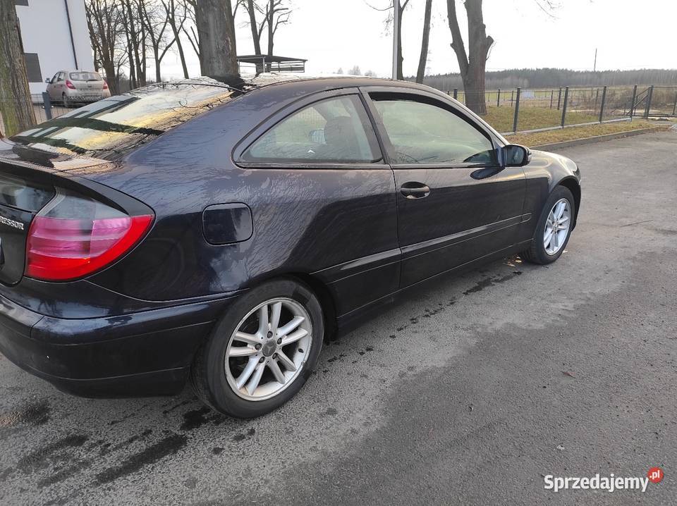 Mercedes C klase coupe 18 kompresor gaz małopolskie Chrzanów