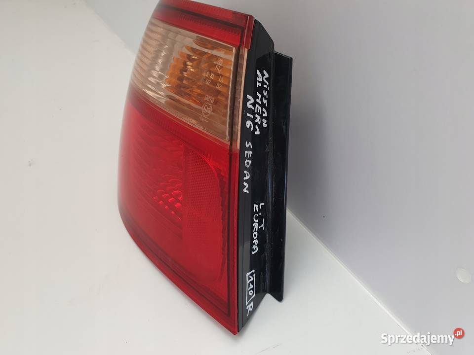 Nissan Almera N16 sedan TYLNA LAMPA LEWA lewy Części samochodowe Rudka