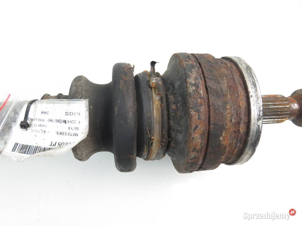 PÓŁOŚ PRAWA TYLNA MERCEDES C CL203 22 CDI małopolskie sprzedam